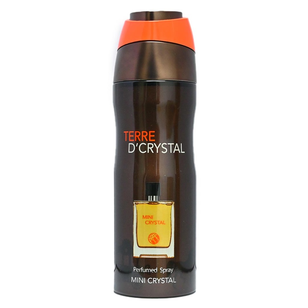 مينى كريستال سبراى - Mini Crystal Spray (رجالى, 200ml, تيرى دى كريستال, No:D1124)