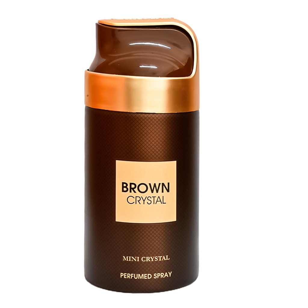 مينى كريستال سبراى - Mini Crystal Spray (رجالى, 250ml, براون كريستال, No:D1153)