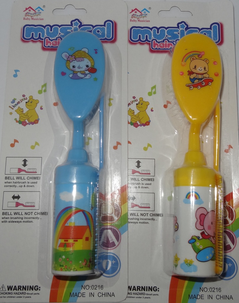 ميوزيكال فرشاة & مشط - Musical Brush & comb No:0216 (No:0216)