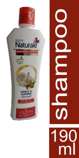 ناتشورال شامبو - Naturale Shampoo (190ml, ثوم)