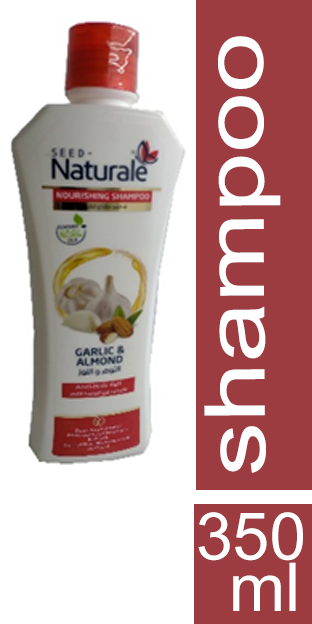 ناتشورال شامبو - Naturale Shampoo (350ml, ثوم)