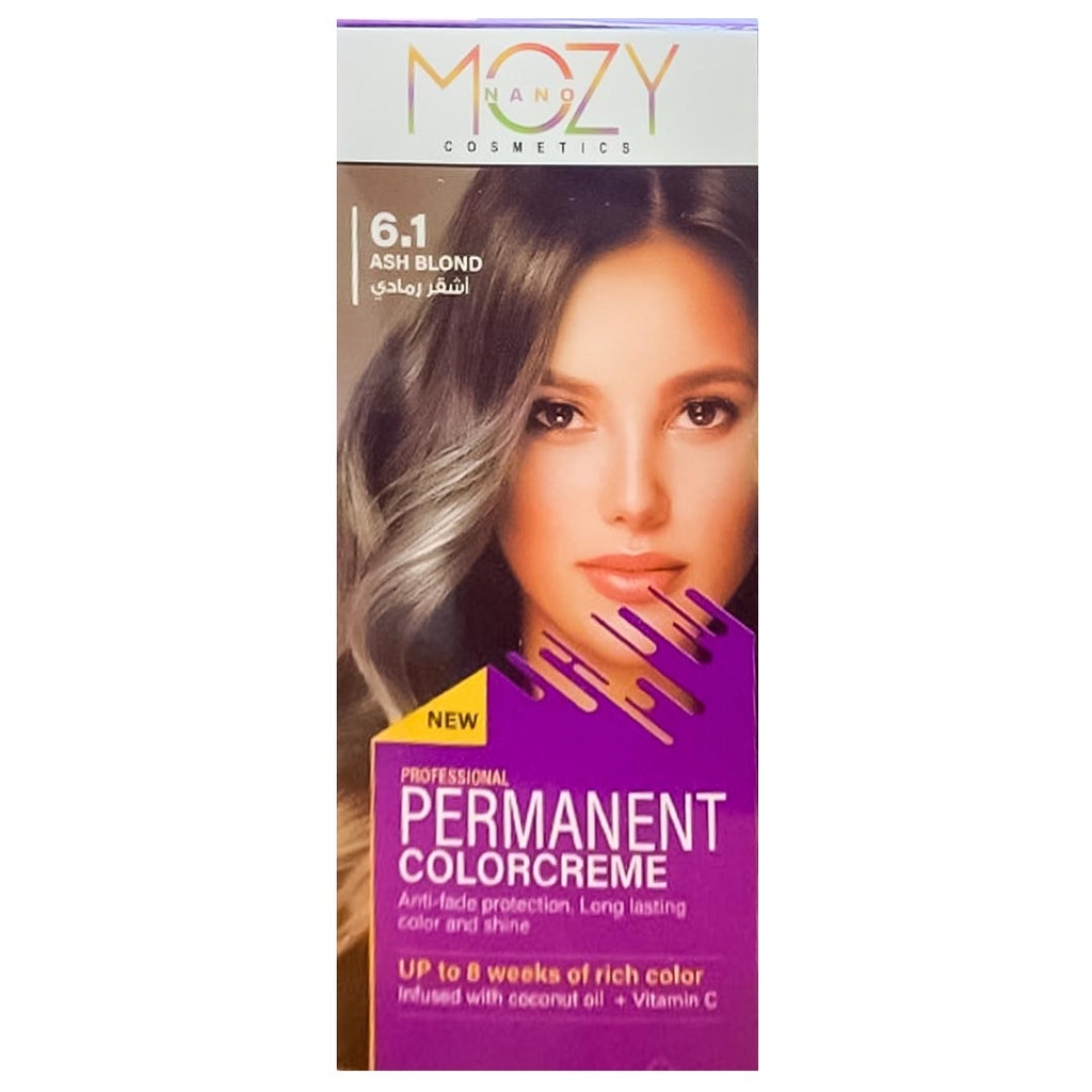 نانو موزى صبغة - Nano Mozy Color (60ml, اشقر رمادى 1-6)