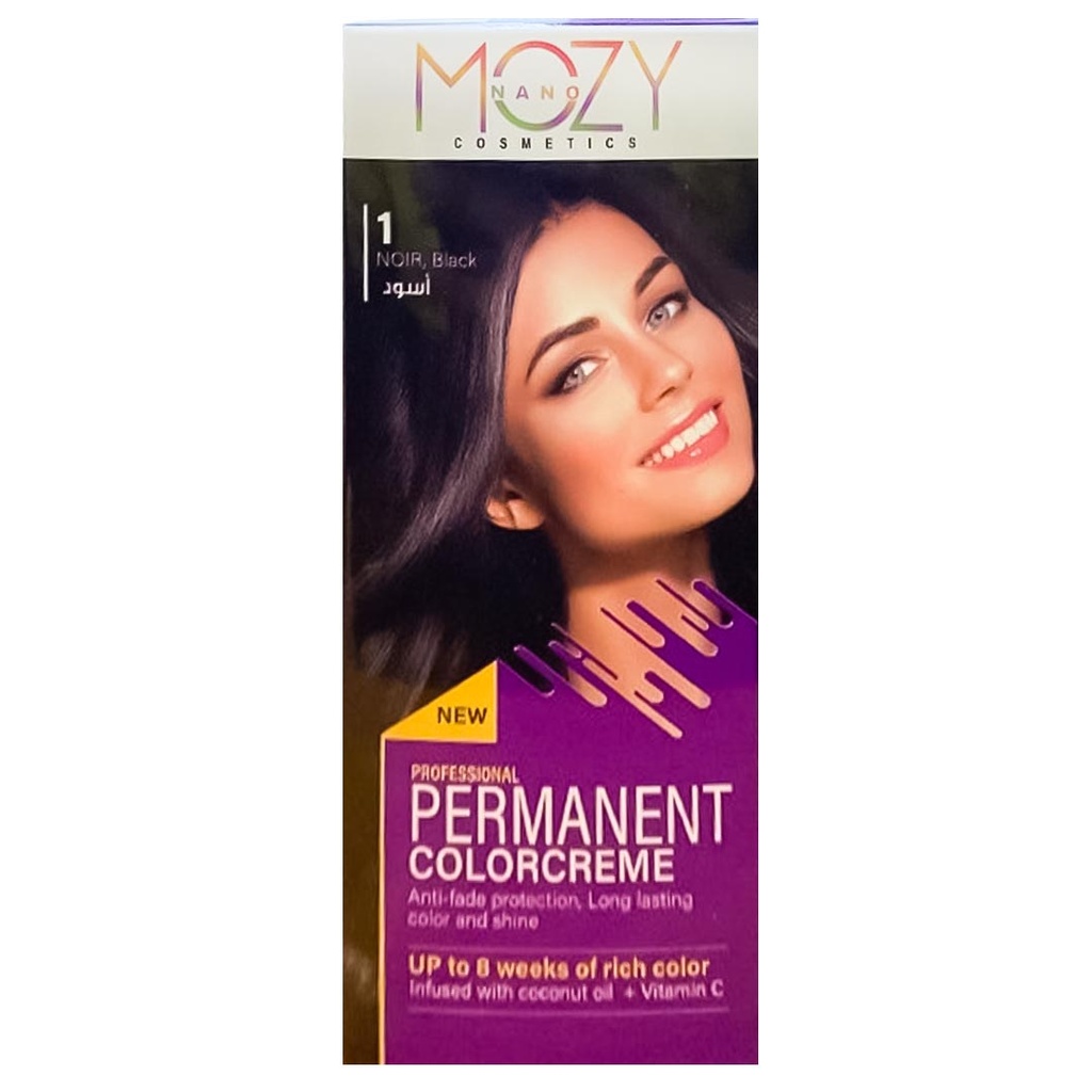 نانو موزى صبغة - Nano Mozy Color (60ml, Black 1)