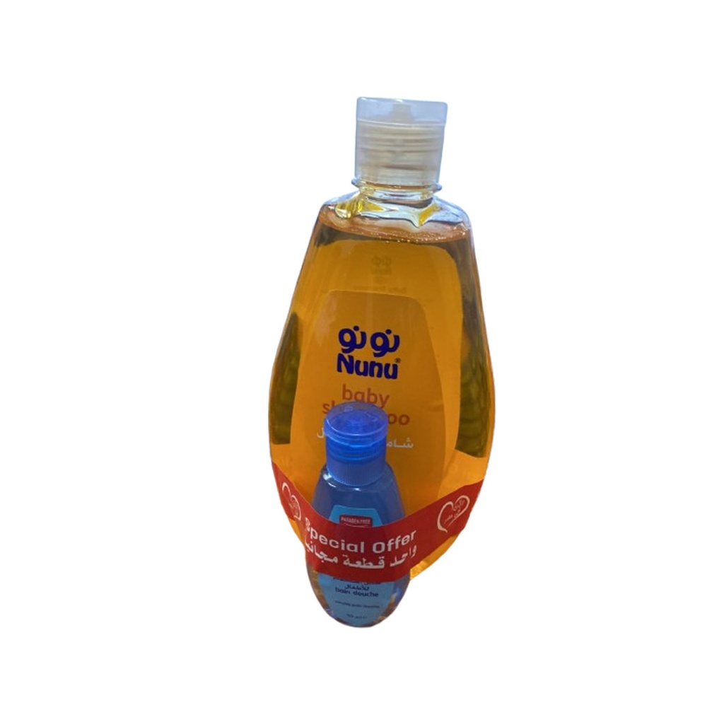 نونو شامبو +شاور 50مل - Nunu Shampoo +Shower 50ml (500ml)