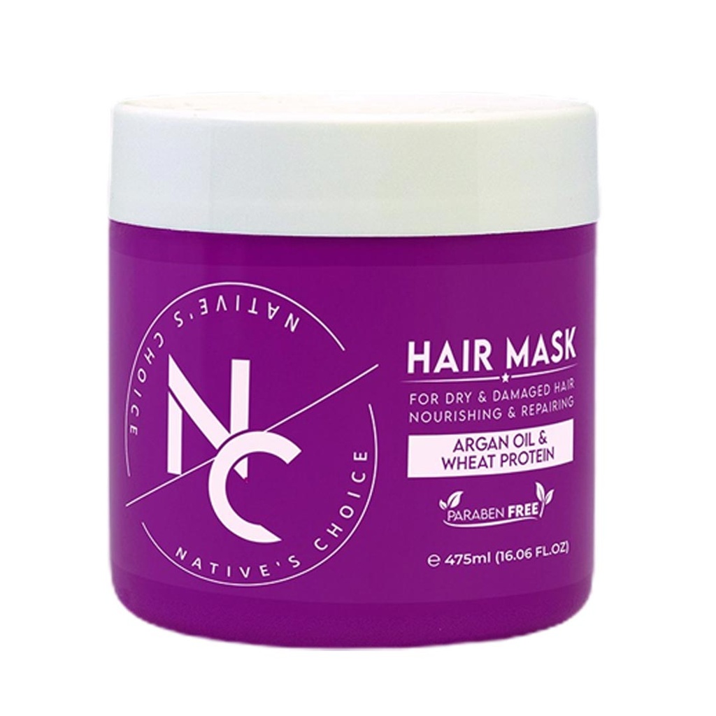 نيتيفز تشويس حمام كريم - Native’s Choice Hair Mask (475ml, ارجان)