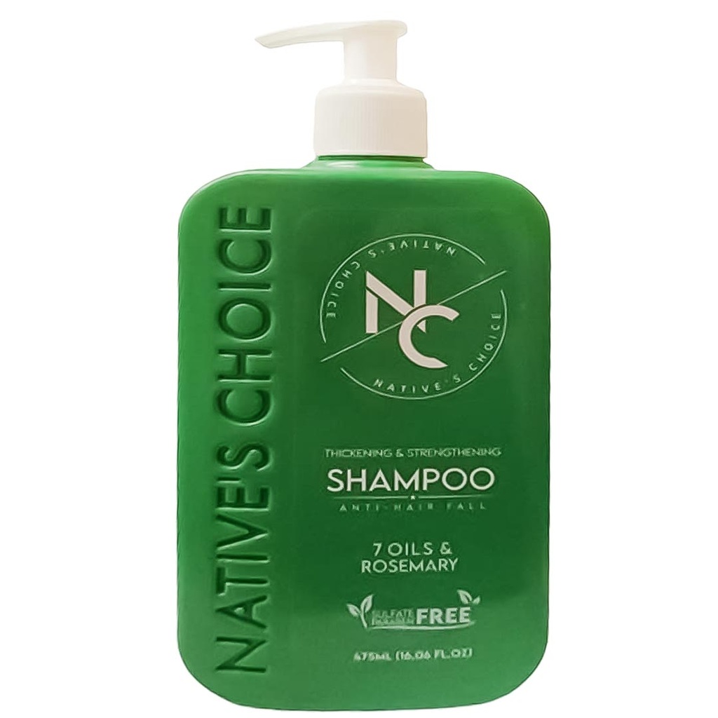 نيتيفز تشويس شامبو - Native’s Choice Shampoo (475ml, 7 زيوت)