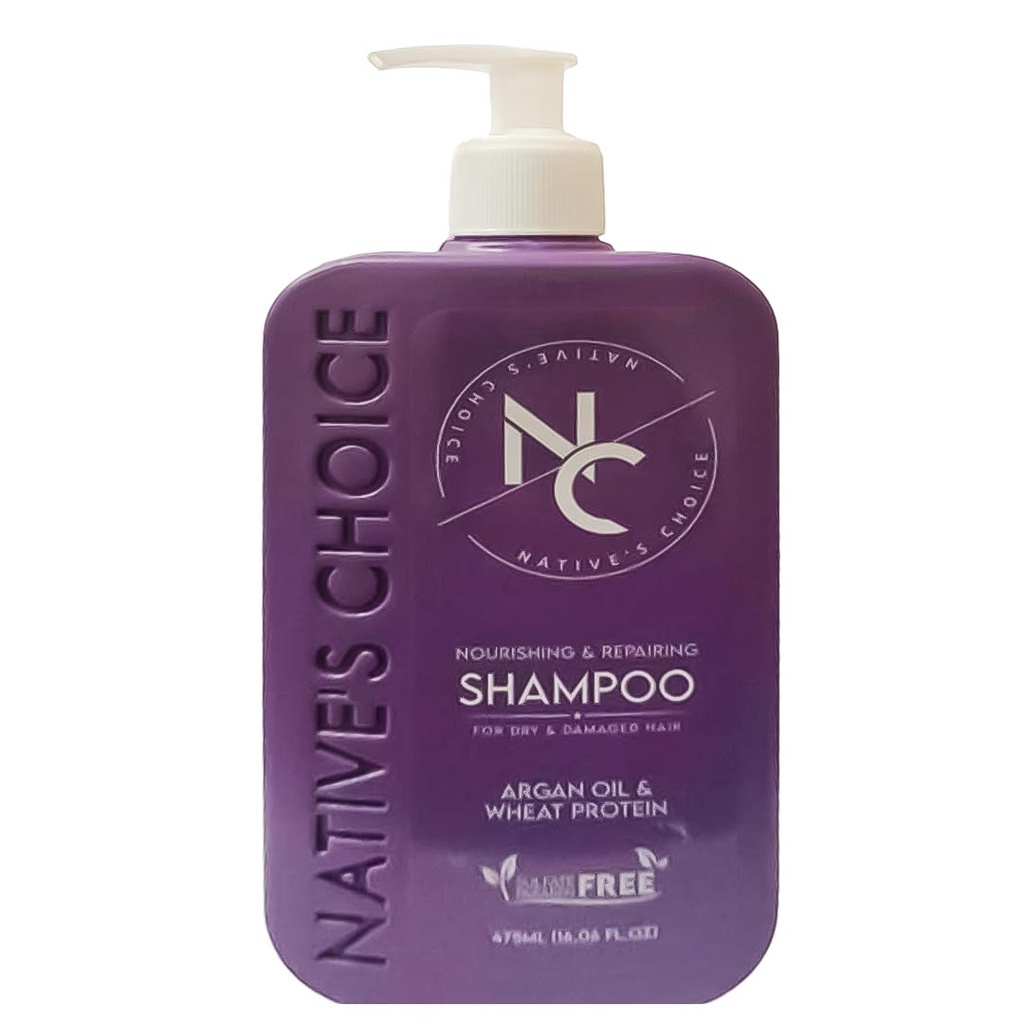 نيتيفز تشويس شامبو - Native’s Choice Shampoo (475ml, Argan)