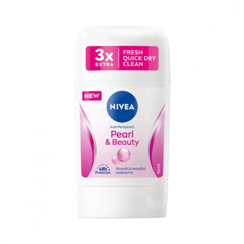 نيفيا ستيك - Nivea Stick (نسائى, 50ml, بيرل & بيوتى, بدون)