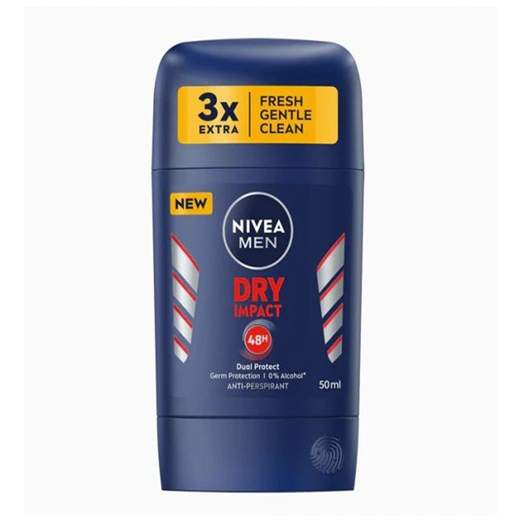 نيفيا ستيك - Nivea Stick Men (رجالى, 50ml, دراى امباكت, بدون)