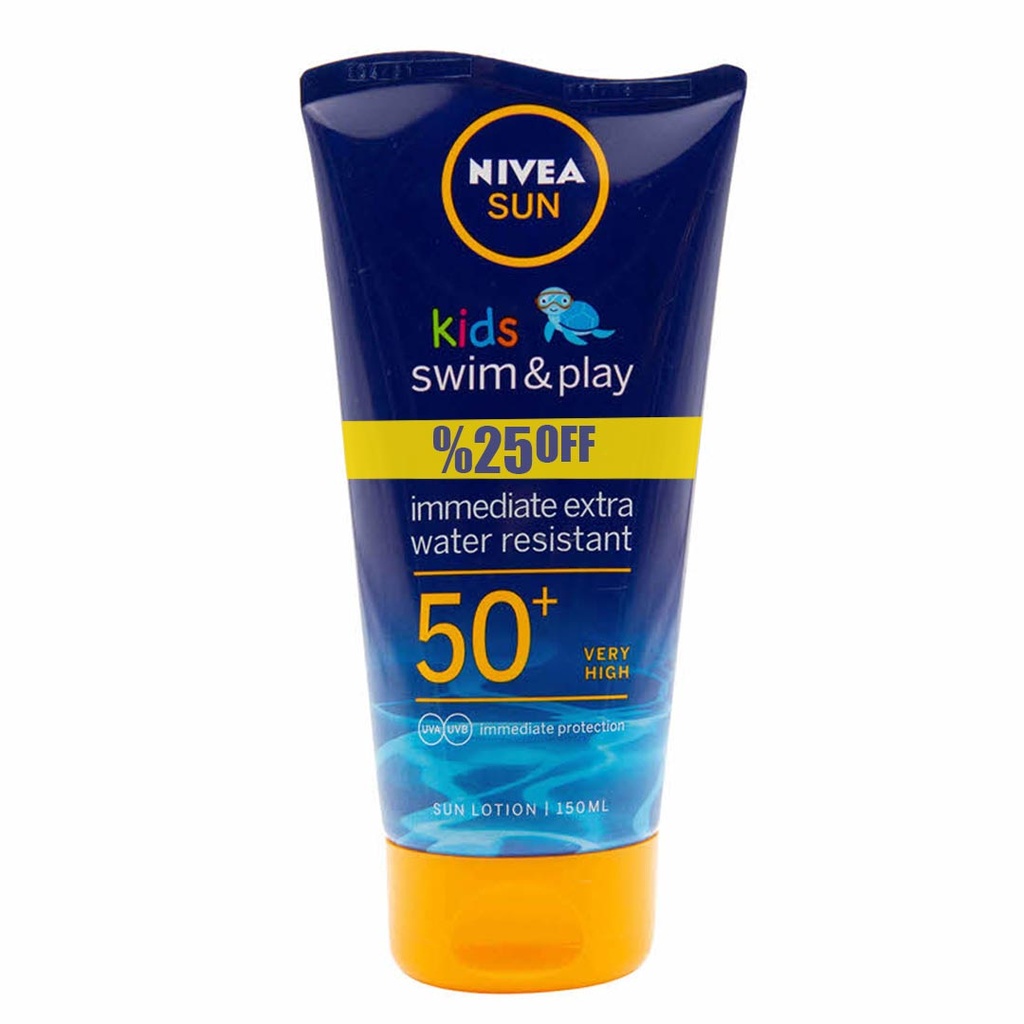 نيفيا صن - Nivea Sun (لوشن, اطفال, 150ml, خصم 25%, 50)