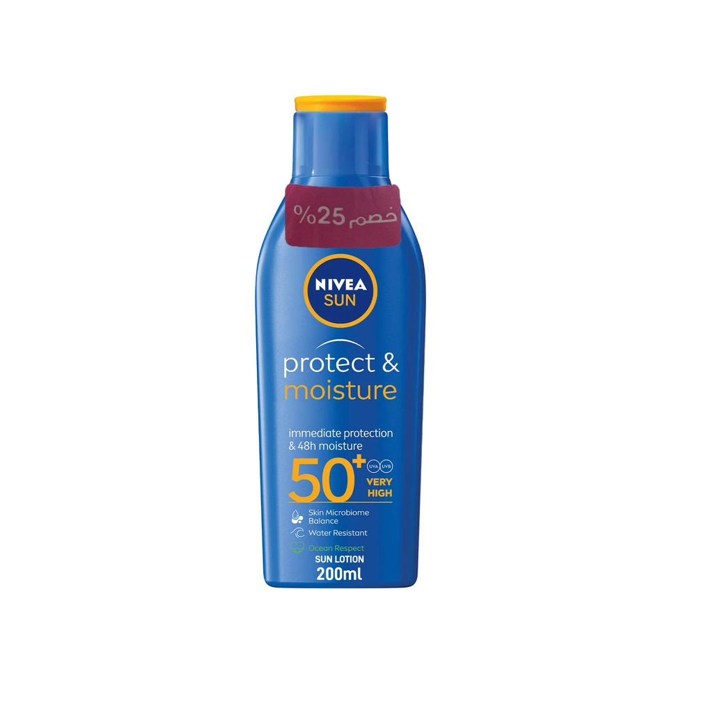 نيفيا صن لوشن - Nivea Sun Lotion (200ml, خصم 25%, 50)