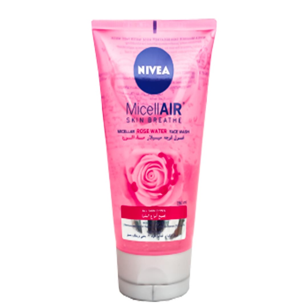 نيفيا غسول - Nivea Wash (150ml, ميسيلار ماء ورد)
