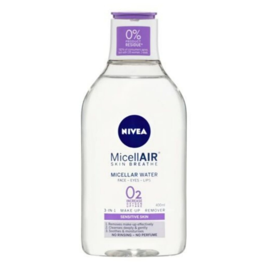 نيفيا ميسيلار - Nivea Micellar (400ml, جميع انواع البشرة)