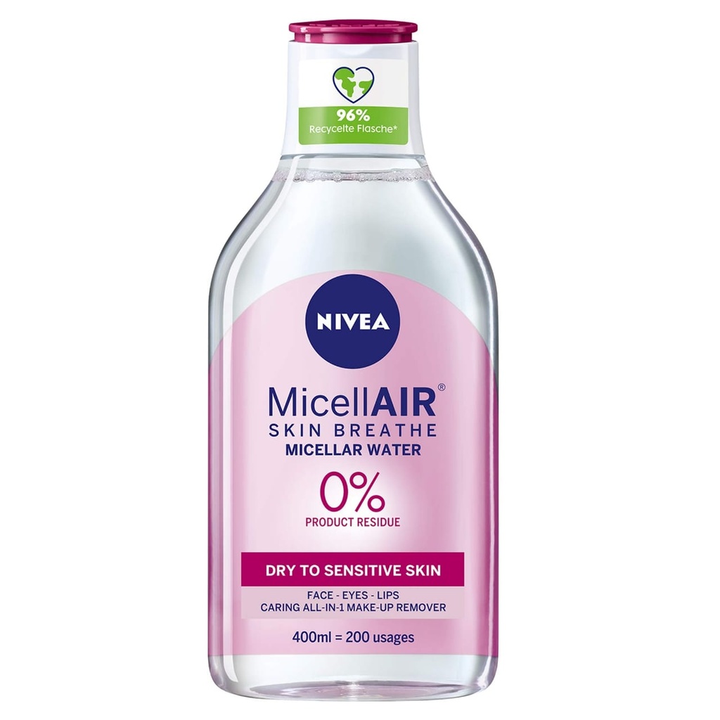 نيفيا ميسيلار - Nivea Micellar (400ml, الجافة الى الحساسة)