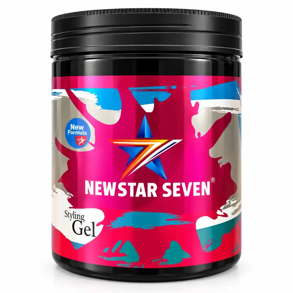 نيو ستار سيفن جل اسود - New Star Seven Gel Black (850ml)