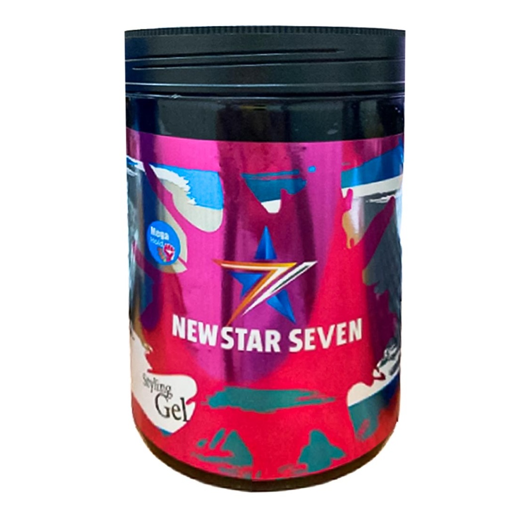 نيو ستار سيفن جل - New Star Seven Gel (850ml, اسود)