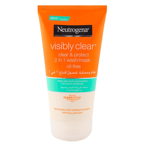 نيوتروجينا فيزيبلى كلير - Neutrogena Visibly Clear (غسول, 150ml, نقاء و حماية)