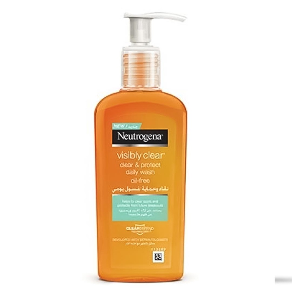 نيوتروجينا فيزيبلى كلير - Neutrogena Visibly Clear (Wash, 200ml, Clear and Protect)