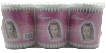هانيان قطن عود خشب - Hanyan Cotton Swabs Wood 100Psc (100PC)