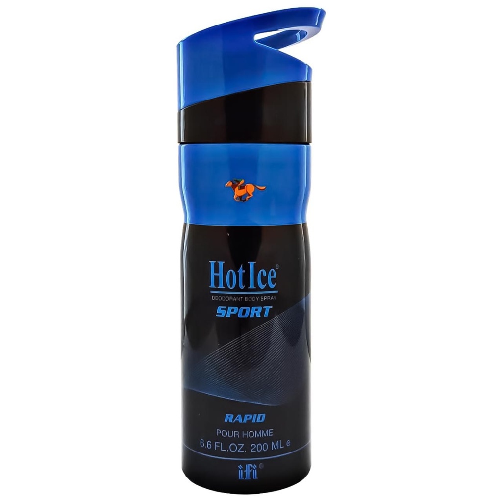 هوت ايس سبورت سبراى - Hot Ice Sport Spray (رجالى, 200ml, رابيد)