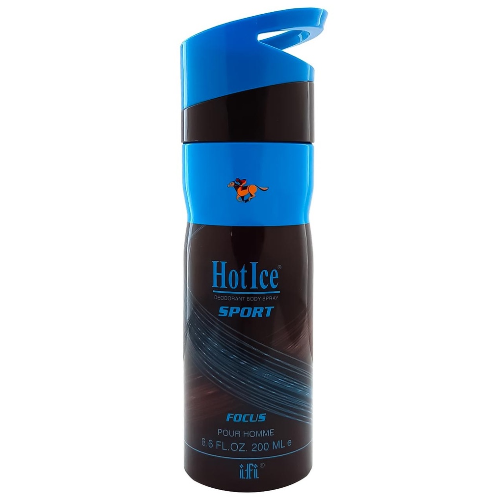 هوت ايس سبورت سبراى - Hot Ice Sport Spray (رجالى, 200ml, فوكاس)