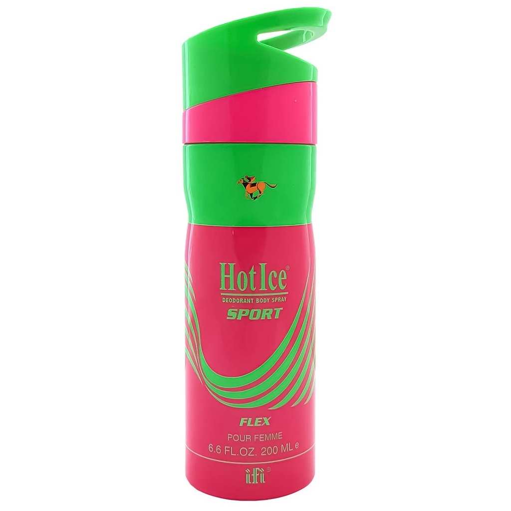 هوت ايس سبورت سبراى - Hot Ice Sport Spray (نسائى, 200ml, فليكس)
