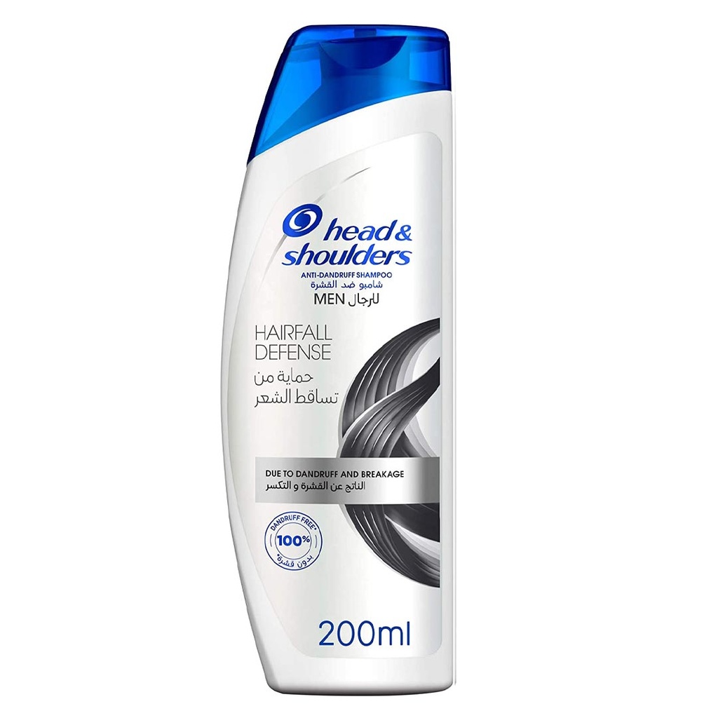 هيد&شولدرز شامبو - Head&Shoulders Shampoo (200ml, حماية تساقط, بدون)