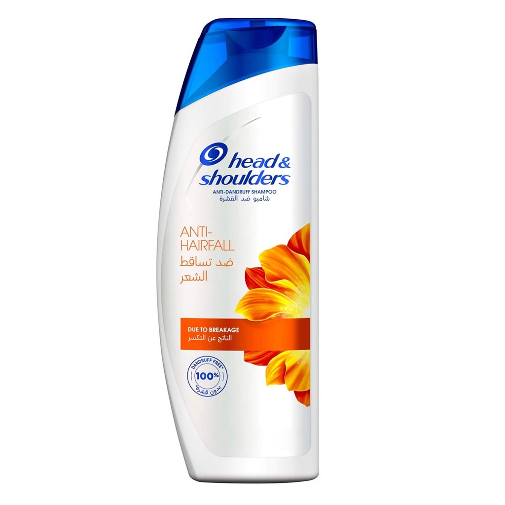 هيد&شولدرز شامبو - Head&Shoulders Shampoo (200ml, ضد تساقط, بدون)