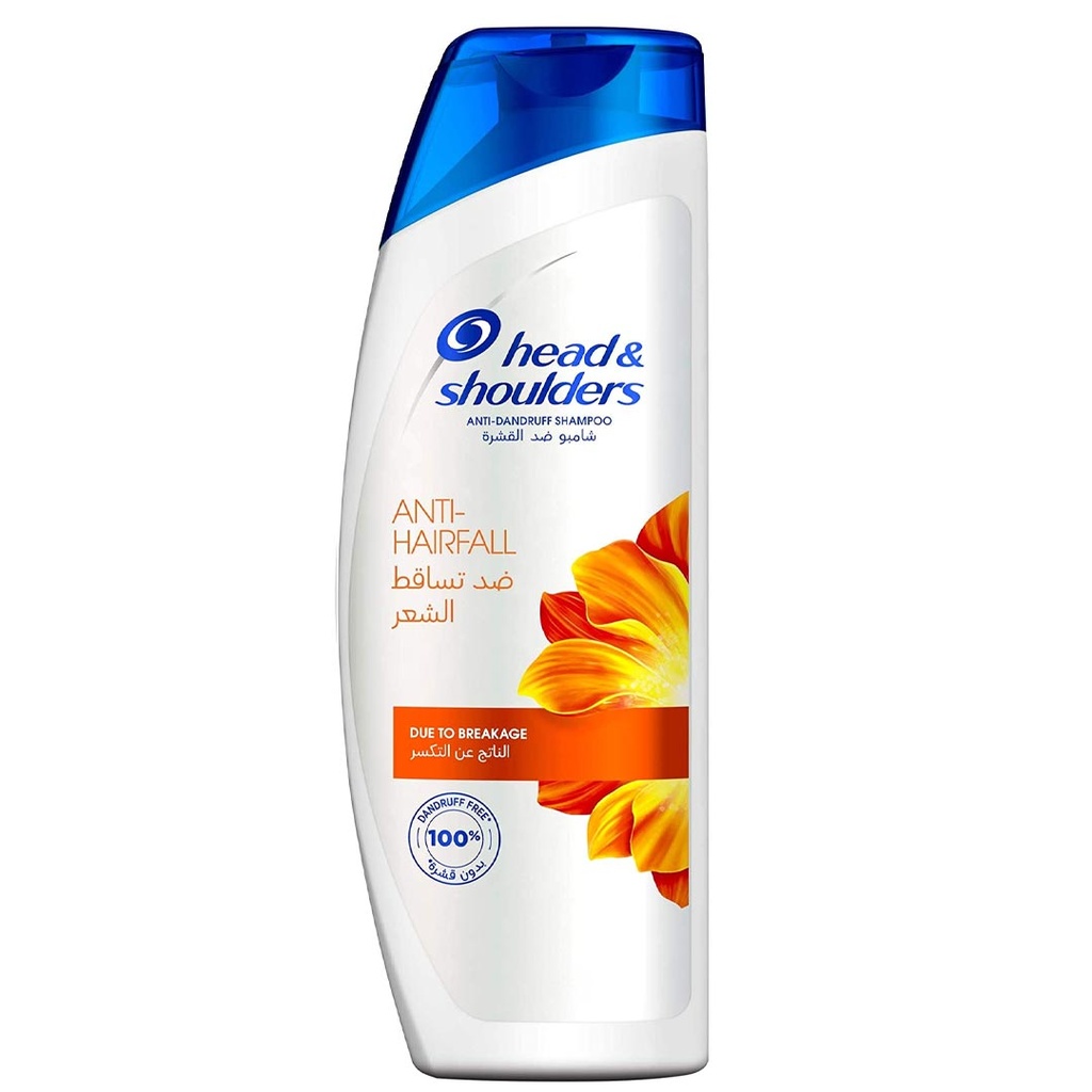 هيد&شولدرز شامبو - Head&Shoulders Shampoo (600ml, ضد تساقط, بدون)