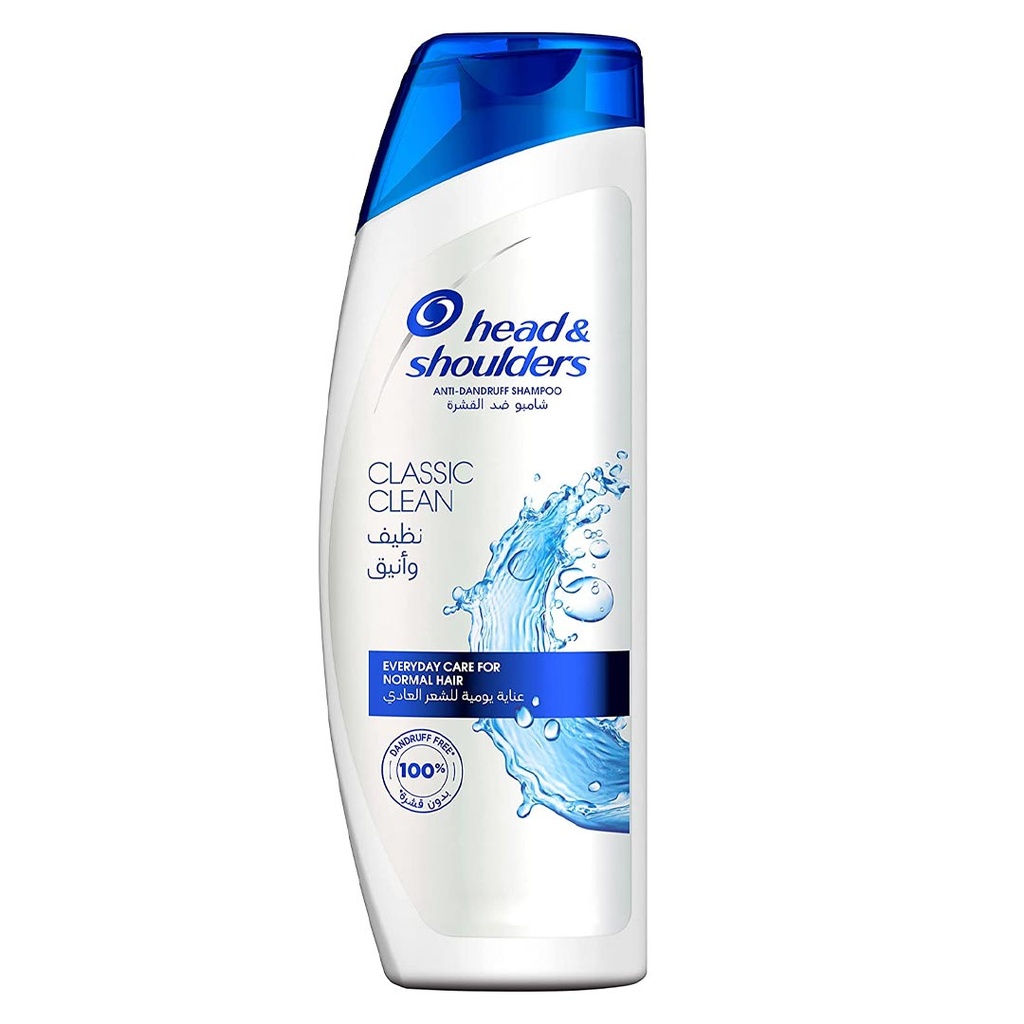هيد&شولدرز شامبو - Head&Shoulders Shampoo (400ml, نظيف و انيق, بدون)