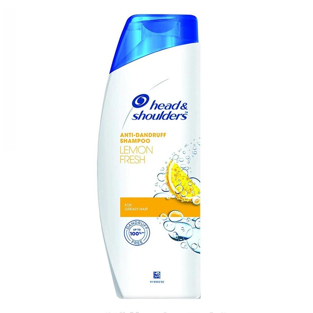 هيد&شولدرز شامبو - Head&Shoulders Shampoo (400ml, انتعاش الليمون, بدون)