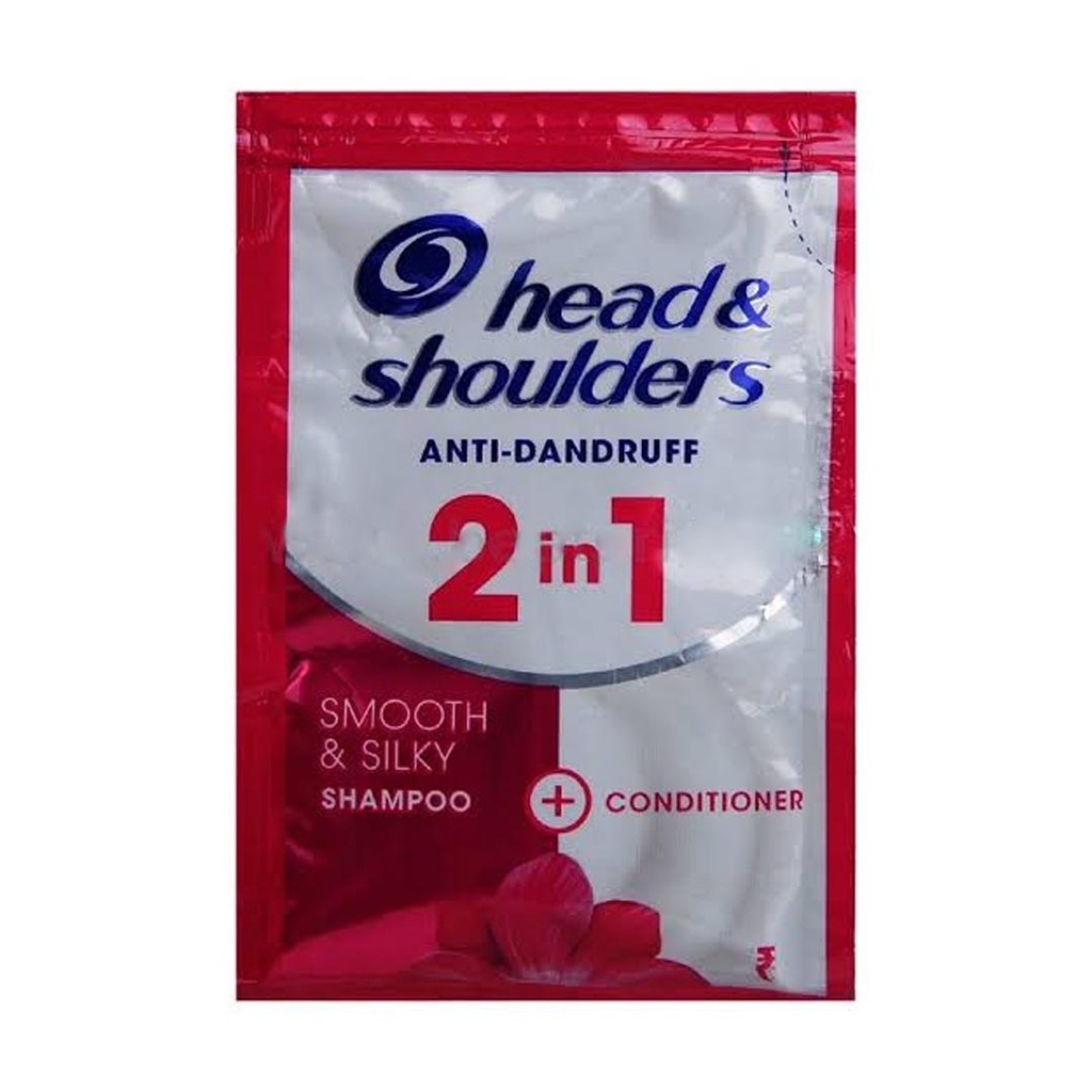 هيد&شولدرز شامبو - Head&Shoulders Shampoo 480pcs (5ml, 2×1 Smooth&Silky)
