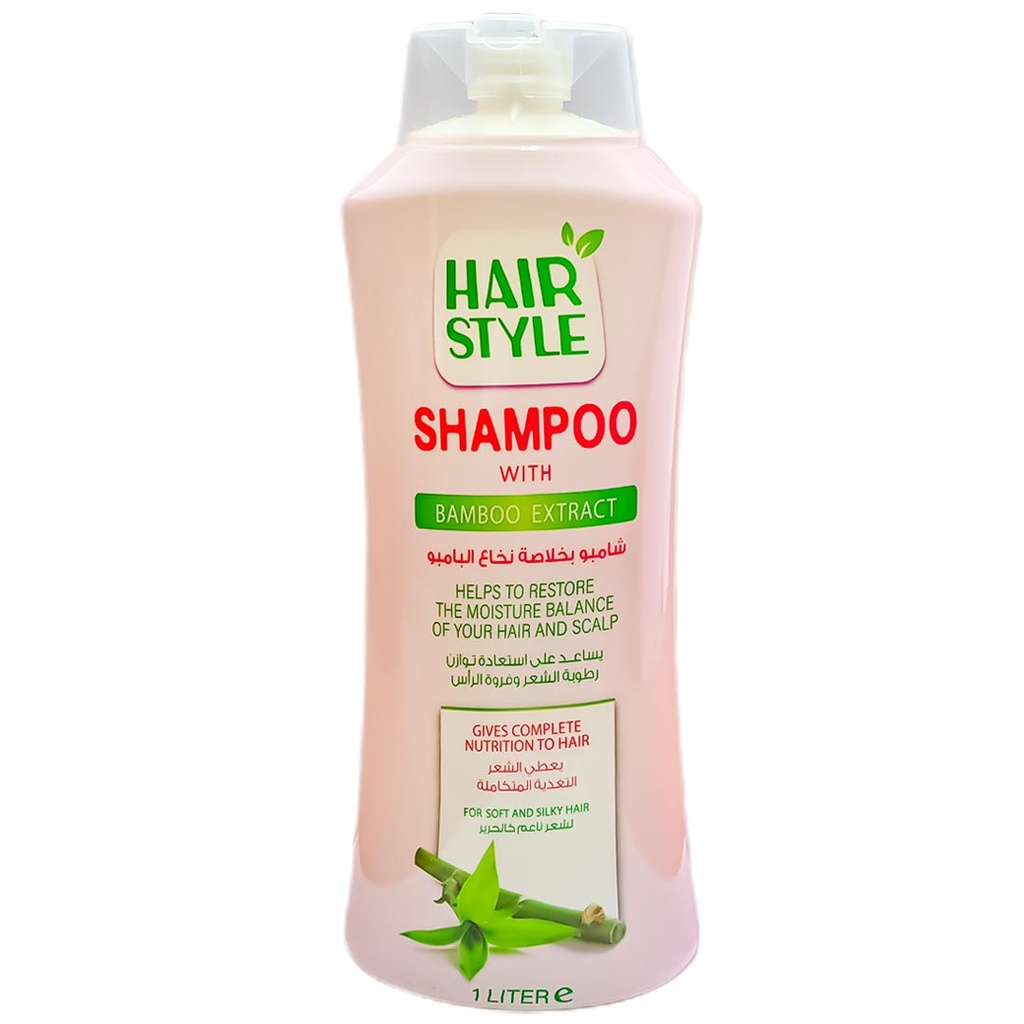 هير ستايل شامبو - Hair Style Shampoo (1L, Bamboo)