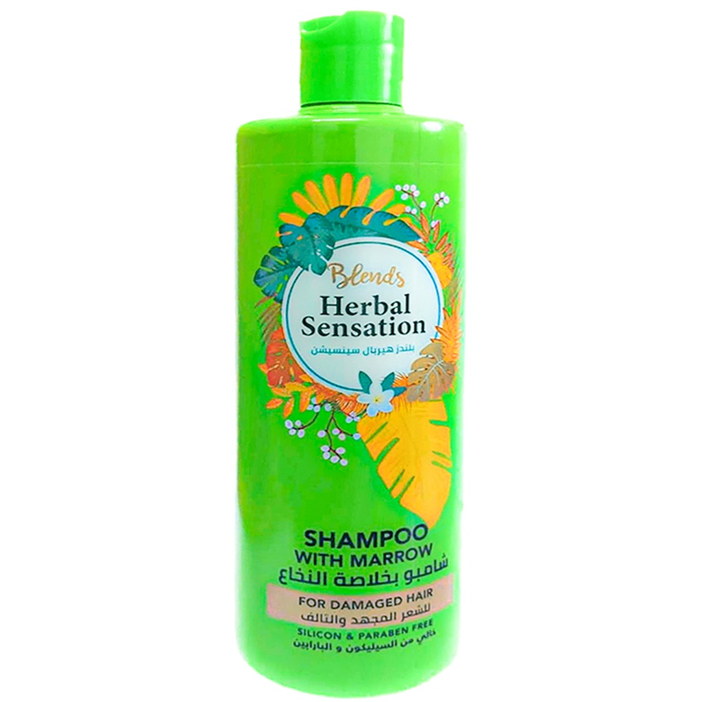 هيربال سينسيشن شامبو - Herbal Sensation Shampoo (600ml, Marrow)