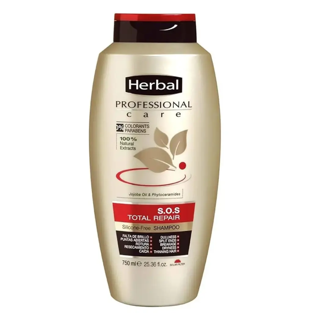 هيربل بروفيشينال شامبو - Herbal Professional Shampoo (750ml, جوجوبا)