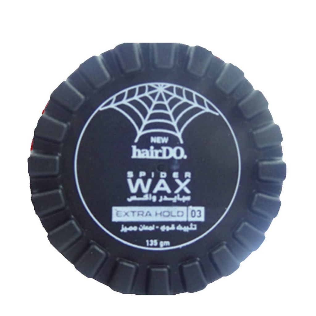 هيردو سبايدر واكس - Hairdo Spider Wax (135g, اسود)