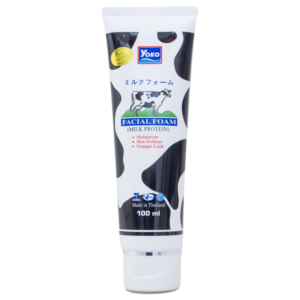 يوكو فوم للوجه - Yoko Facial Foam (100ml, حليب)