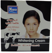 يوكو كريم مبيض - Yoko Whitening Cream (4g, Milk)