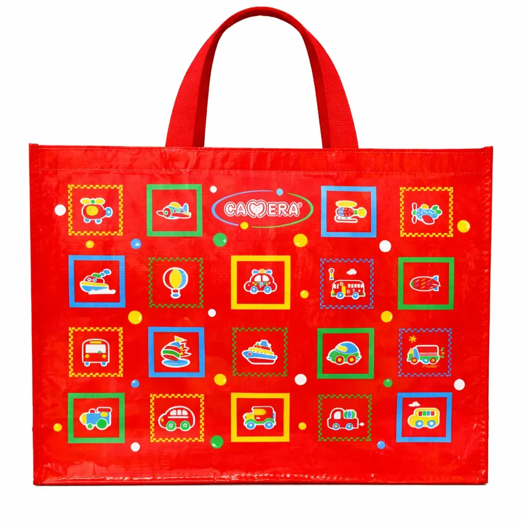 Camera Bag Extra Strong Eco Friendly Color: Red 