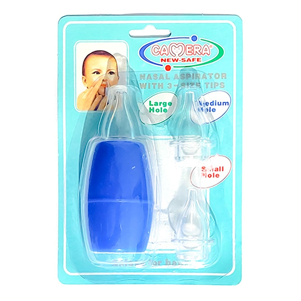 Camera Nasal Aspirator 3 Sizes No:21130 Color: Blue (Blue)