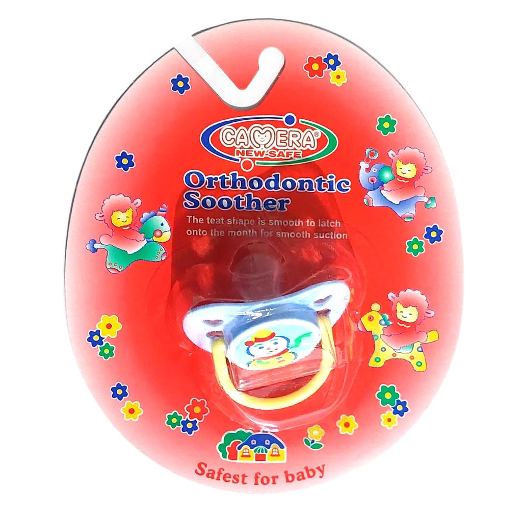 Camera Soother Beveled No:25568 Color: Blue