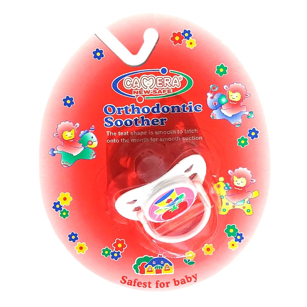 Camera Soother Beveled No:25568 Color: White