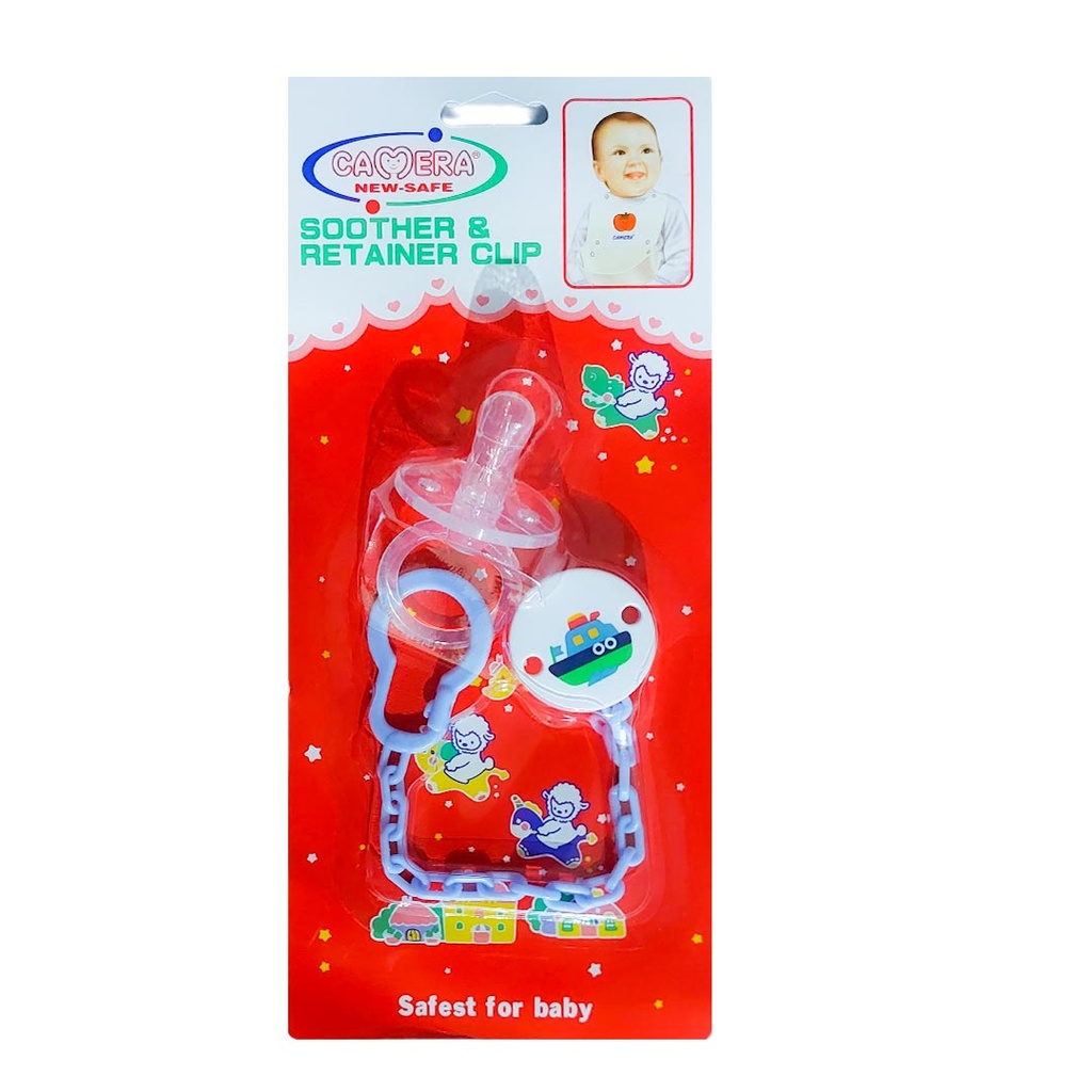 Camera Soother Chain No:50254 Color: Blue 