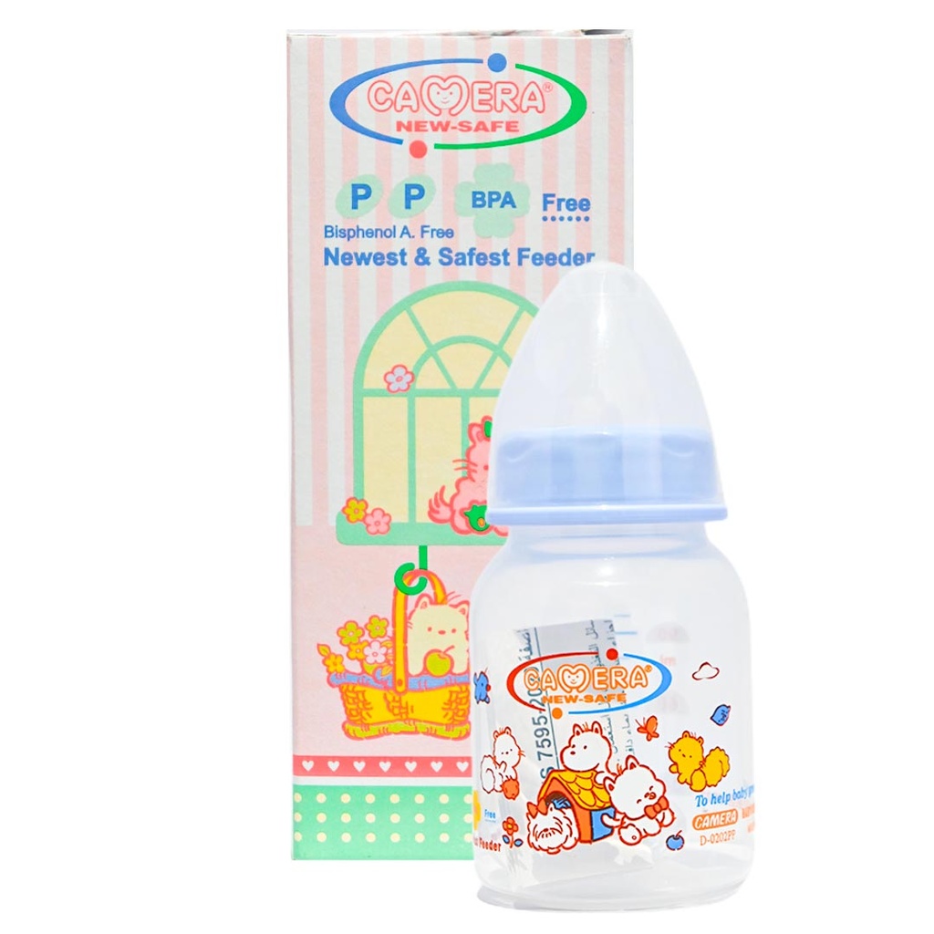 Camera Feeder Bottle No:51883 Color: Blue Size: 90ml (90ml, Blue)