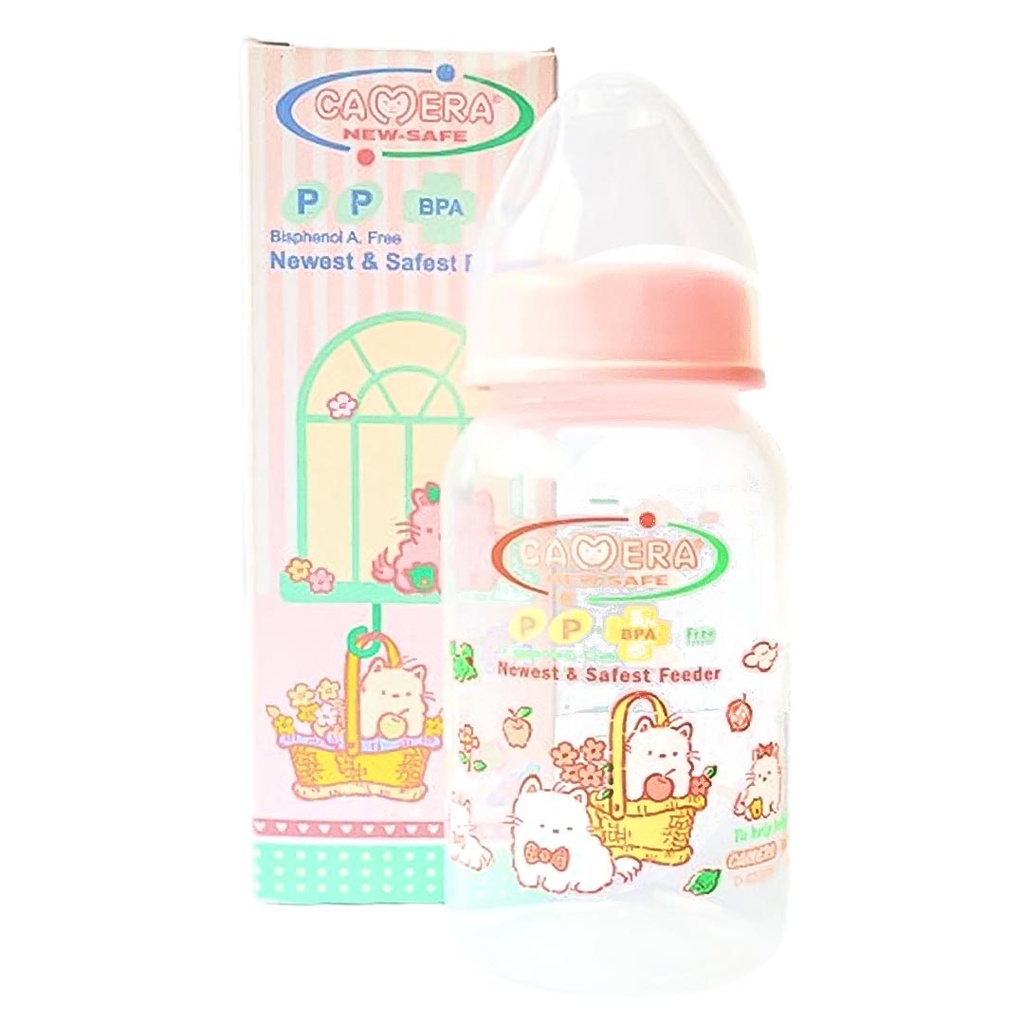 Camera Feeder Bottle No:51885 Color: Pink Size: 150ml (150ml, Pink)