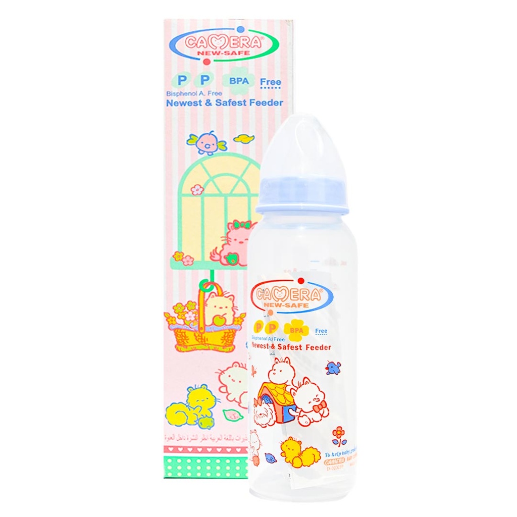 Camera Feeder Bottle No:51889 Color: Blue Size: 240ml (240ml, Blue)