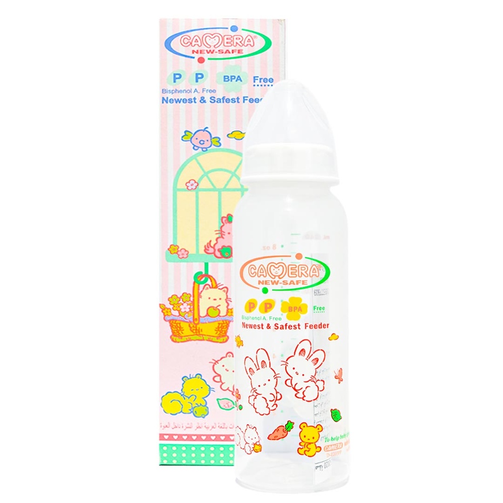 Camera Feeder Bottle No:51889 Color: White Size: 240ml 