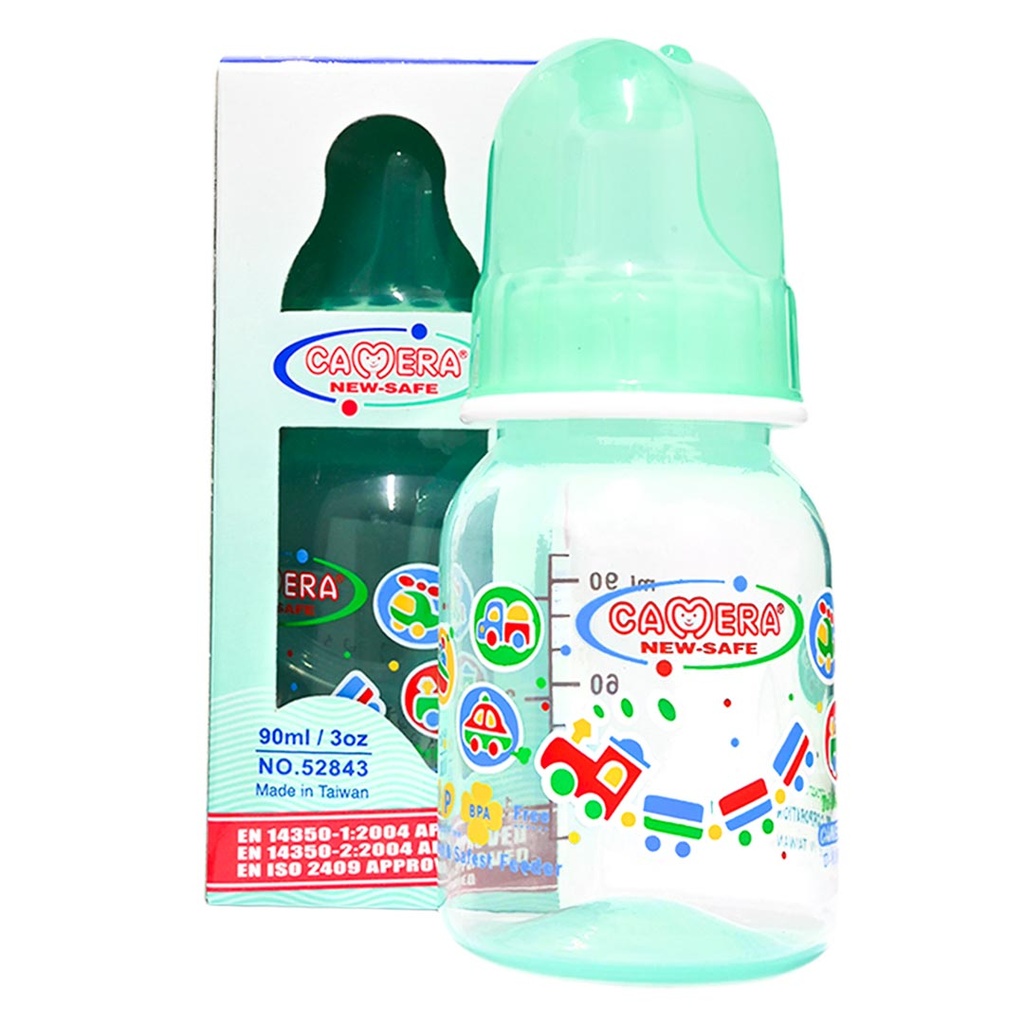 Camera Feeder Bottle No:52843 Color: Green Size: 90ml 