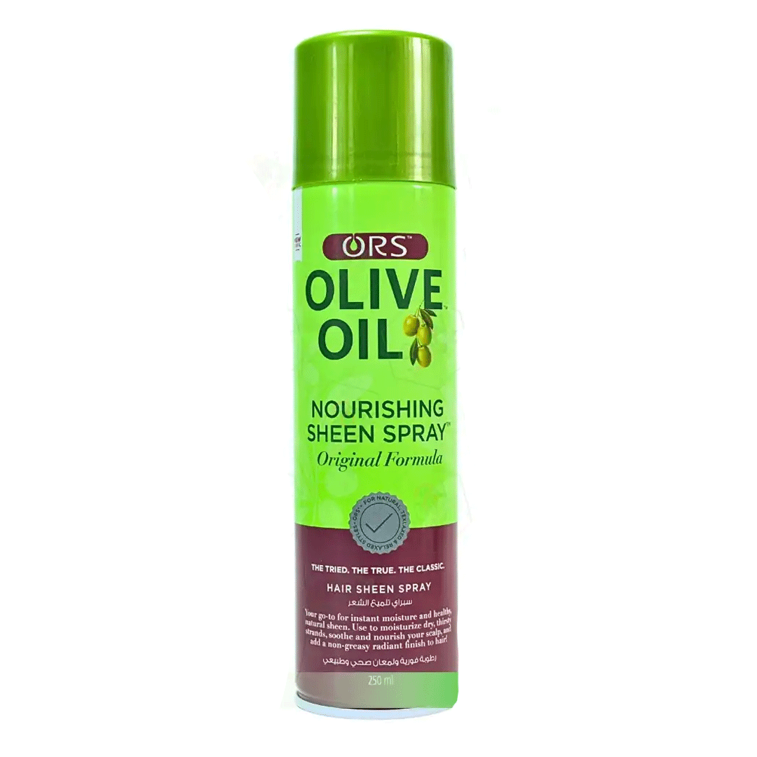 او ار اس ملمع شعر سبراى زيتون - O R S Hair Sheen Spray Olive (250ml)