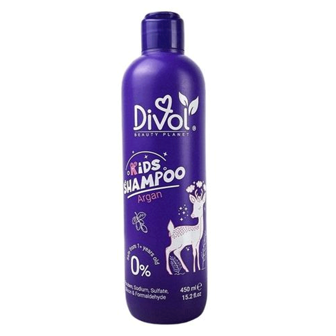 ديفول شامبو ارجان اطفال - Divol Shampoo Argan Kids (450ml)